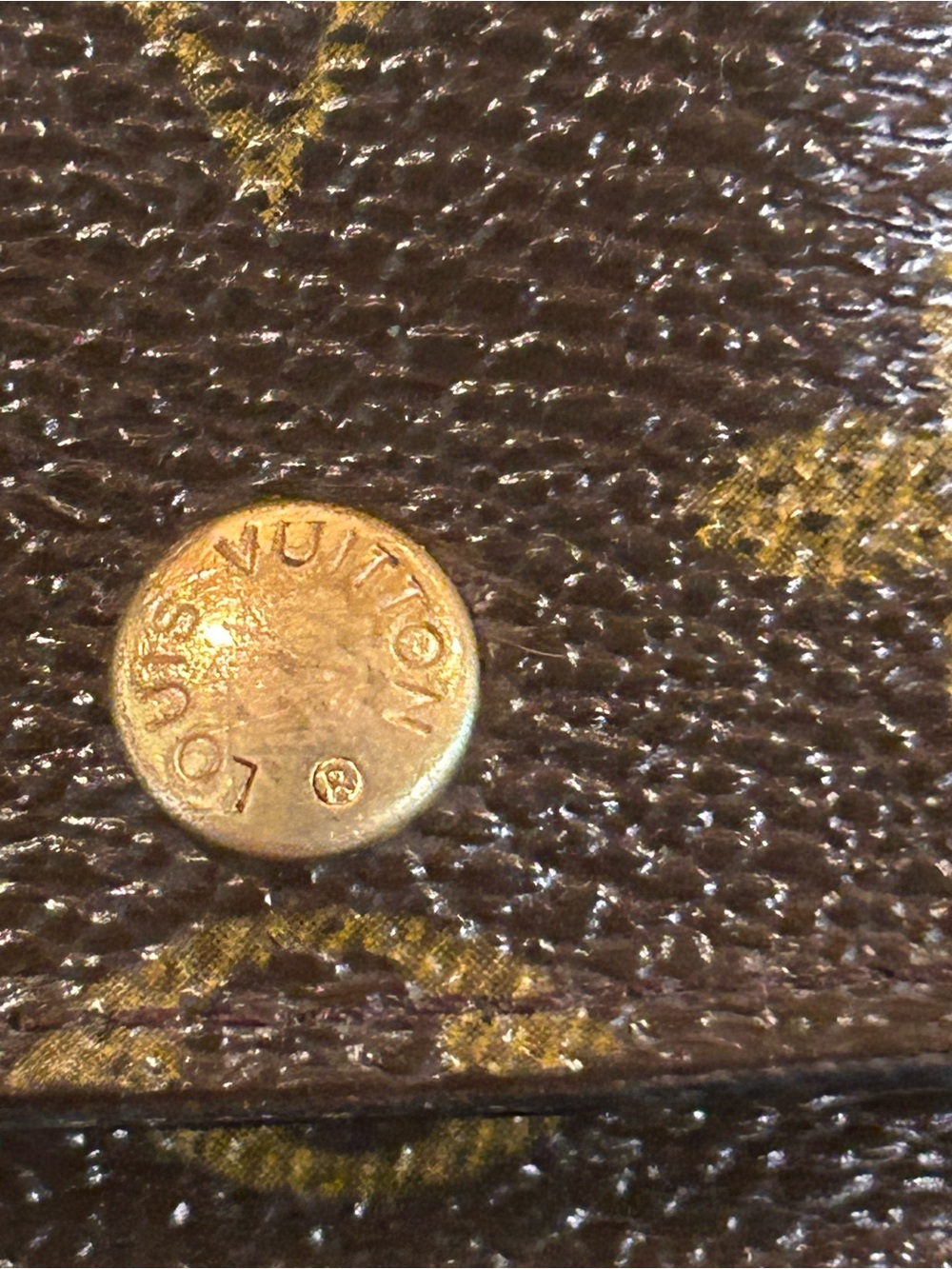 Louis Vuitton Sarah Wallet Original LV Classic Monogram Clutch - Picture 13 of 13